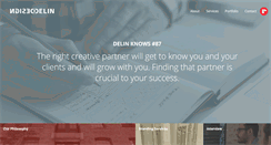 Desktop Screenshot of delindesign.com